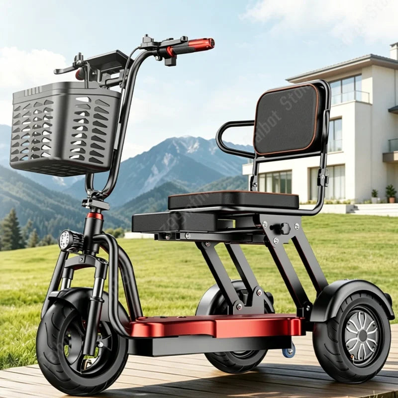 Scooter électrique pliant 3 roues avec siège Daibot | 500W ou 1000W | 48V 20Ah