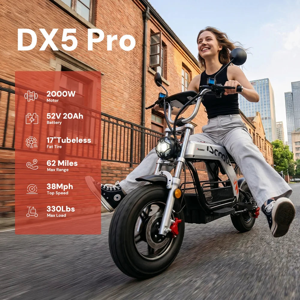Vélo Électrique iScooter DX5 Pro 2000W