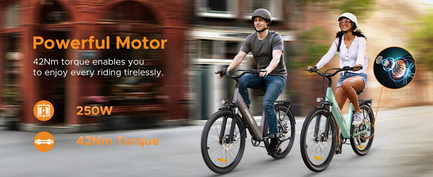 Vélo Électrique Urbain MileCity 1 – 250W