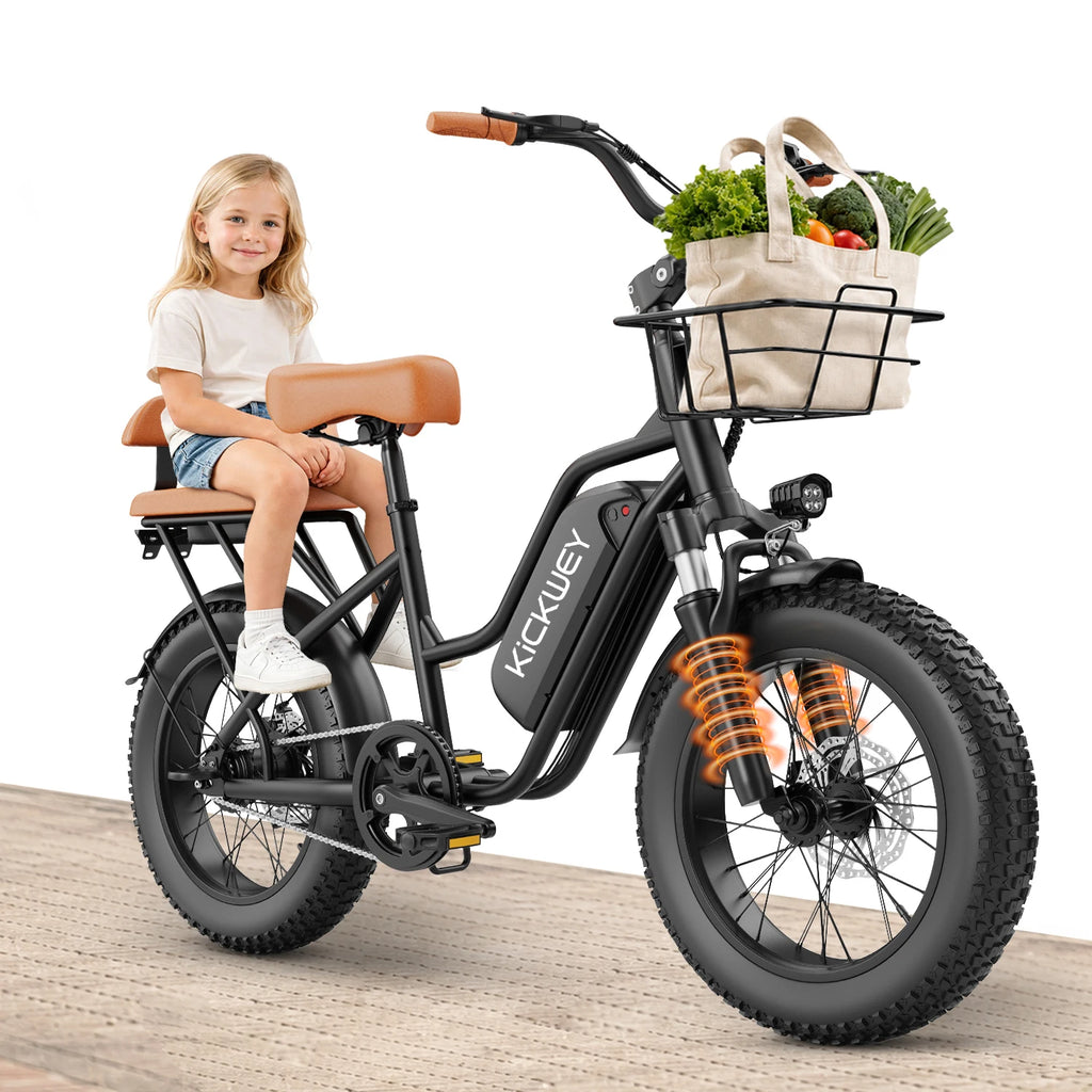 Vélo Électrique KICKWEY LD20  1500W | Double Siège