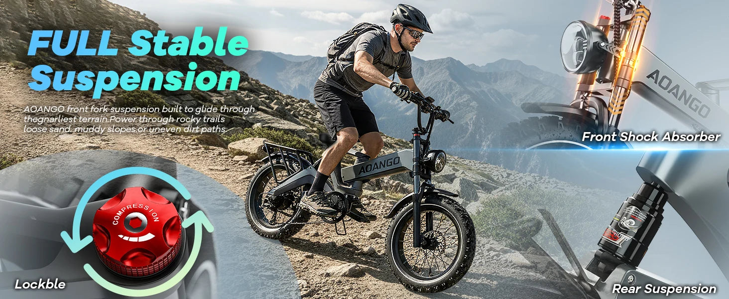 Vélo Électrique Pliant Aoango K6F