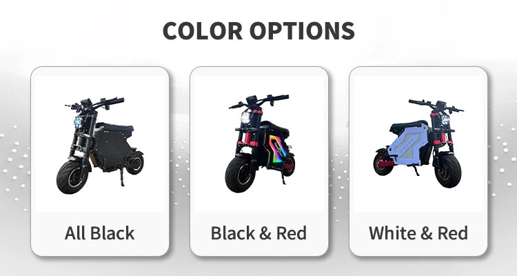 Scooter électrique  GEOFOUGHT Molo 5  | 5000W à 1500W 72V | Jusqu’à 180 km