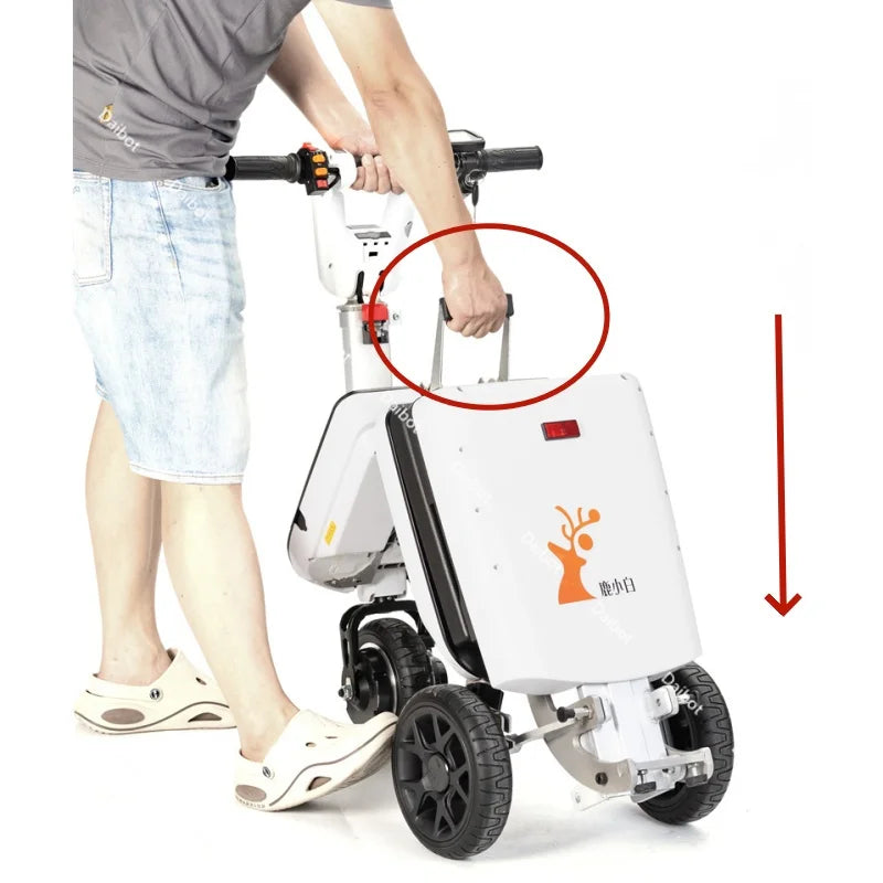 Tricycle Électrique Pliable 3 Roues Daibot 350W 48V