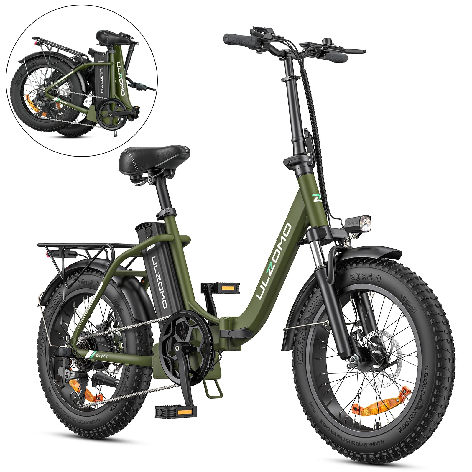 Vélo électrique pliant Ulzomo Dolphin  20" | 250W