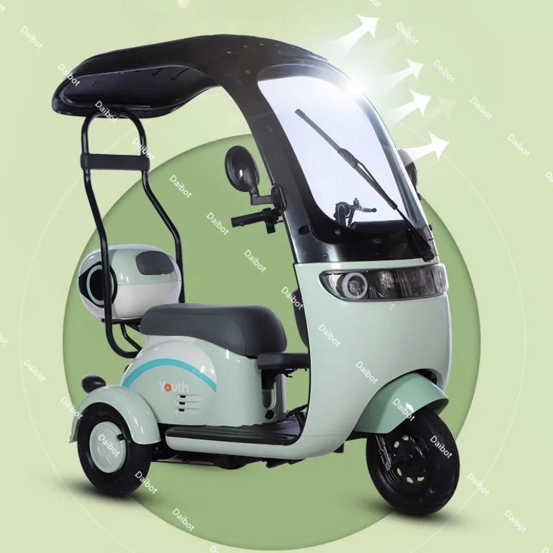 Tricycle Électrique Daibot 1000W | 60V 22Ah