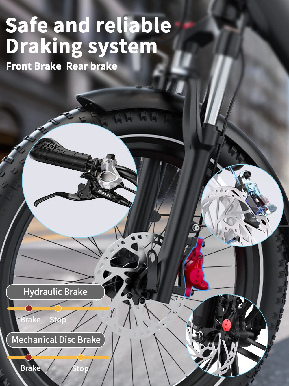 Vélo électrique ONESPORT OT30 PRO 20"  250W | 48V 18Ah | Autonomie 90 km