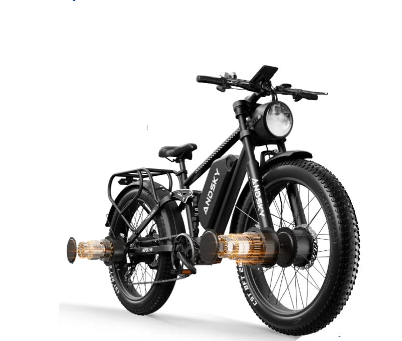 VTT électrique Cysum C01 26" double moteur 3000W 48V 20Ah