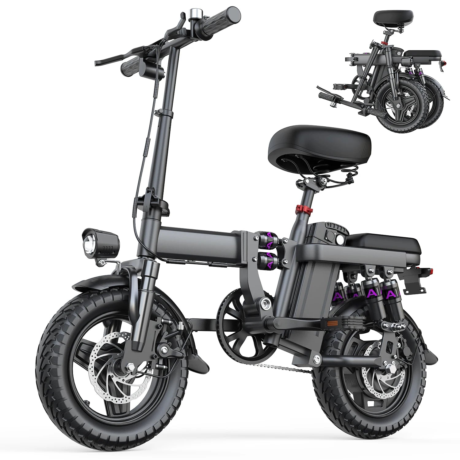 Vélo Électrique Pliant UPlee GE5 –  250W 48V