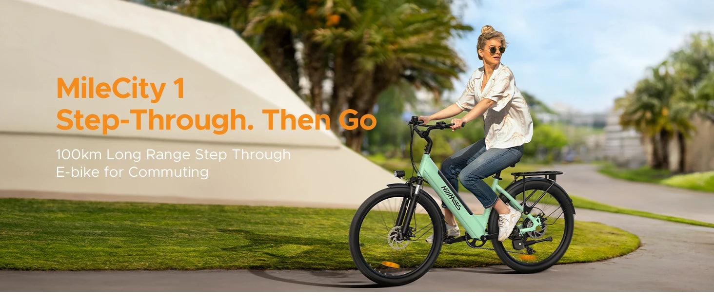Vélo Électrique Urbain MileCity 1 – 250W