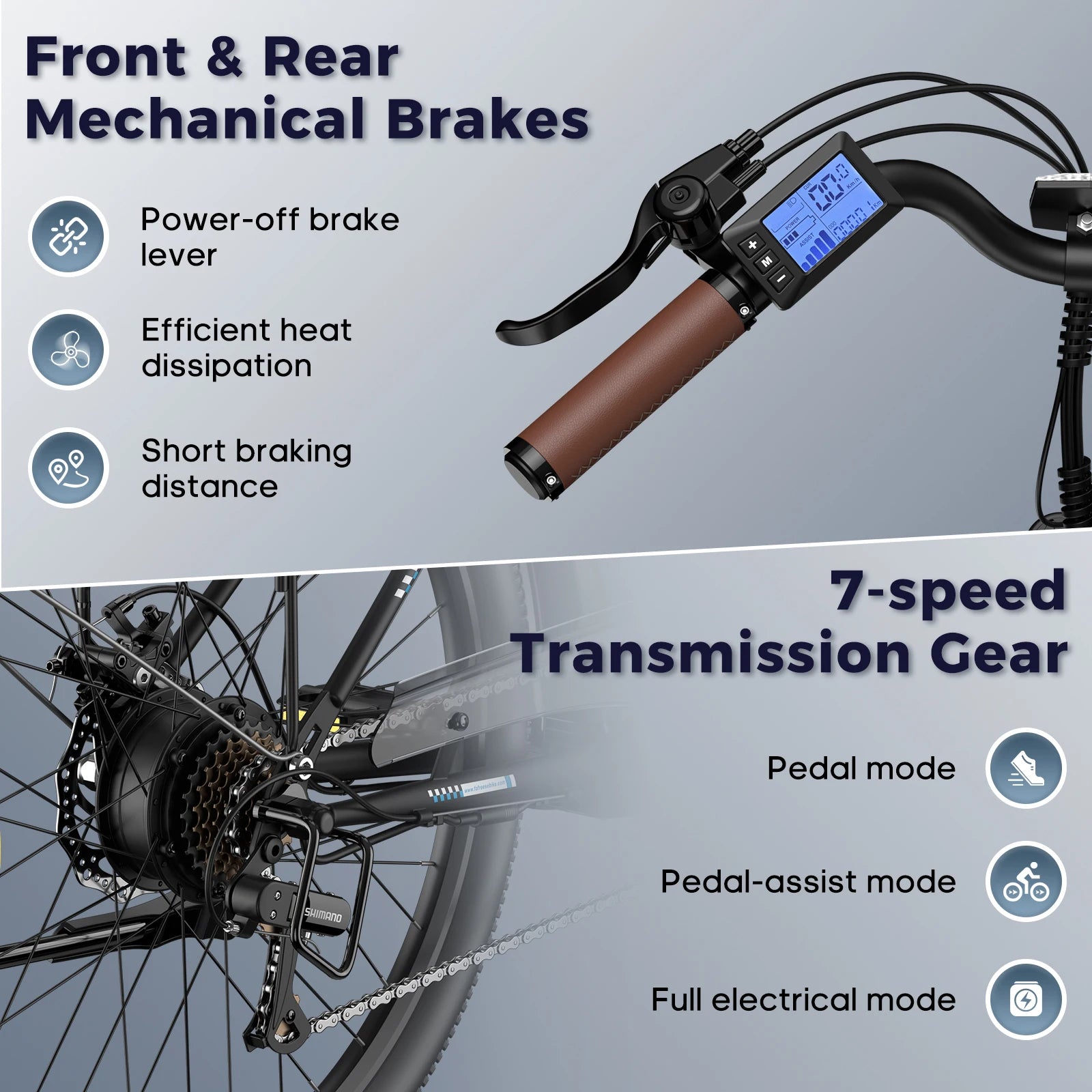 Vélo électrique FAFREES F26 26"  250W | 36V 25Ah