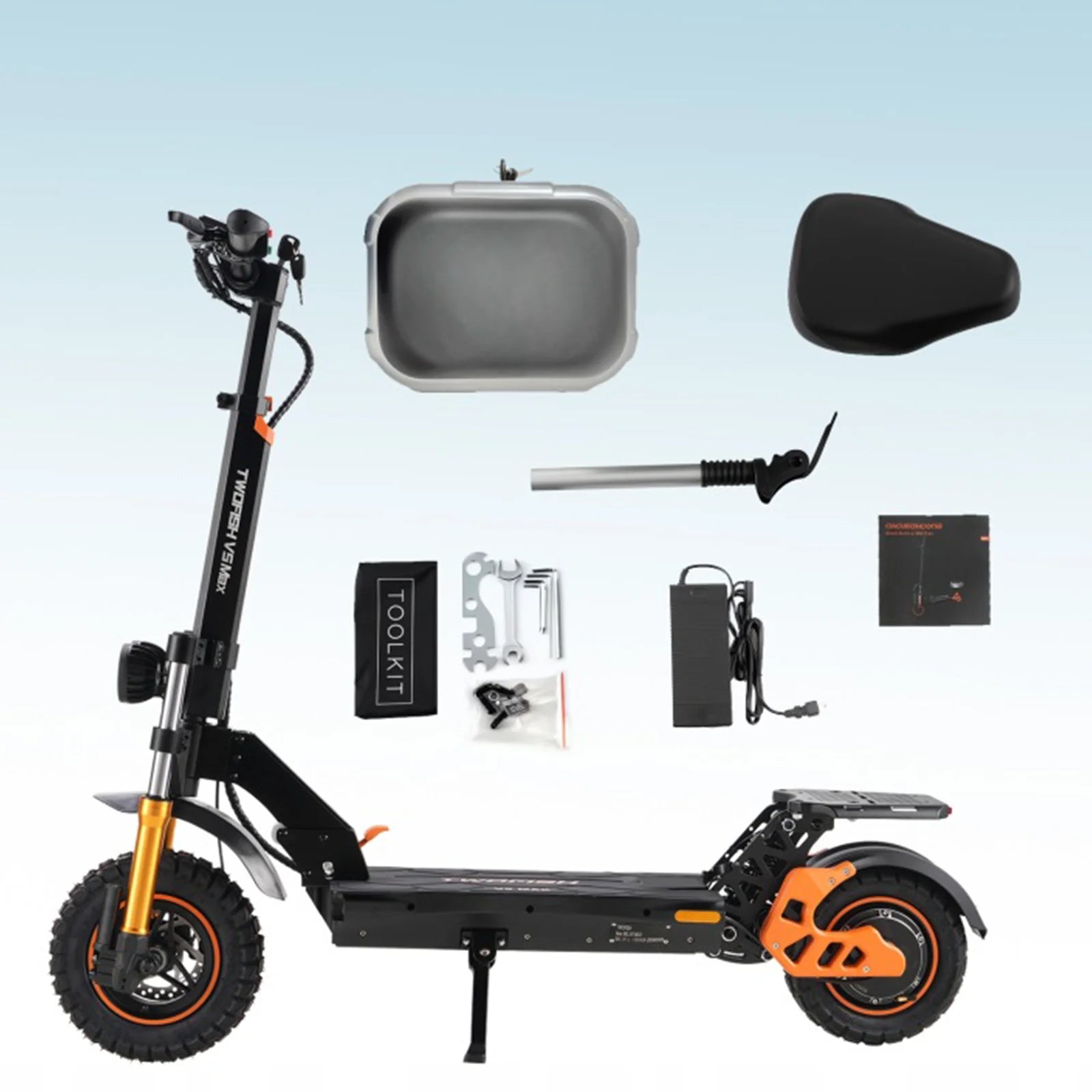 Trottinette électrique IWAFO V5 Max | 1200W | 48V 18Ah