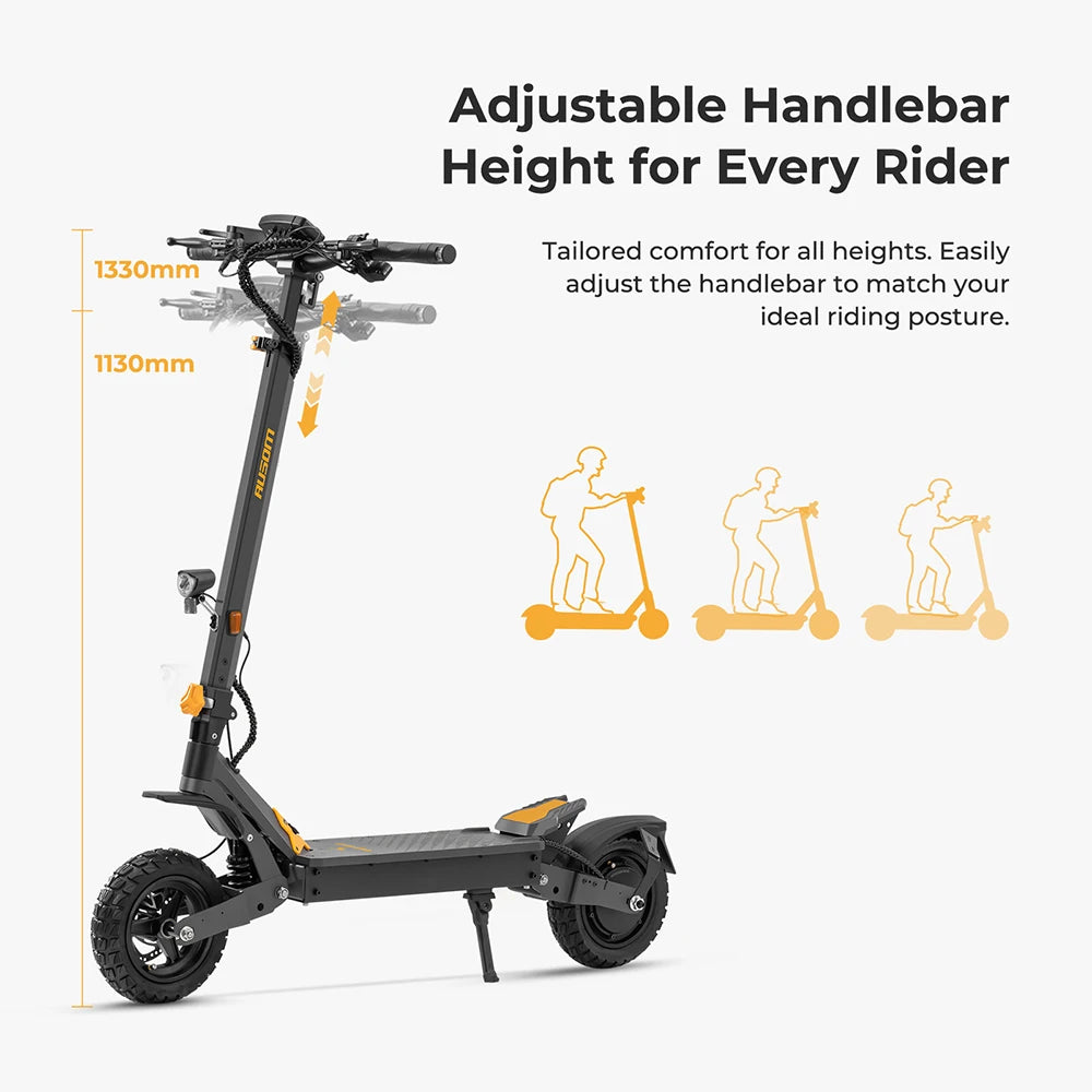 Trottinette électrique AUSOM L1 ABE 10"  500W | 48V  20.8Ah