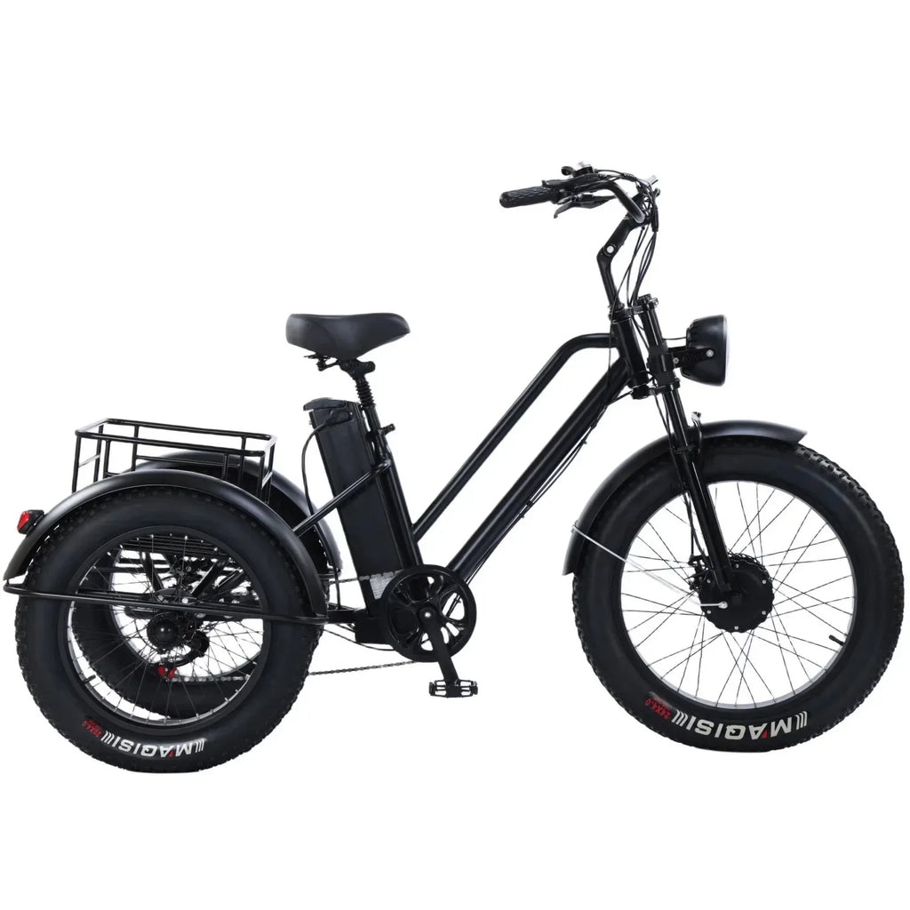 Tricycle Électrique Fat Tire 20" – 500W 48V 20Ah