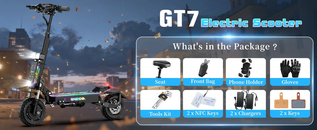 Trottinette Électrique FENGQS GT7 5600W