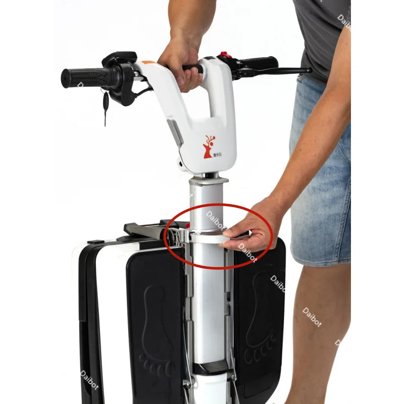 Tricycle Électrique Pliable 3 Roues Daibot 350W 48V