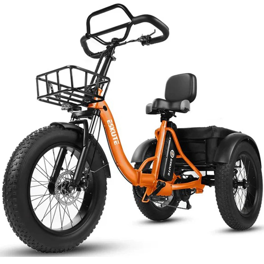 Tricycle Électrique Cargo Pliable ESKUTE T302 Pro | 48V  250W