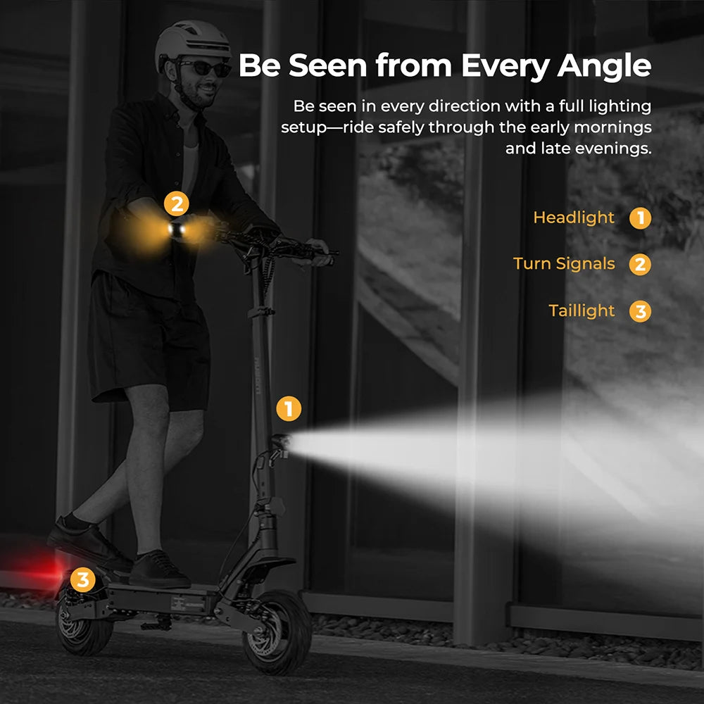 Trottinette électrique AUSOM L1 ABE 10"  500W | 48V  20.8Ah
