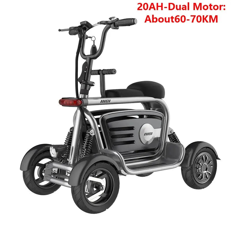 Scooter électrique 4 roues Daibot 400W×2 | 48V