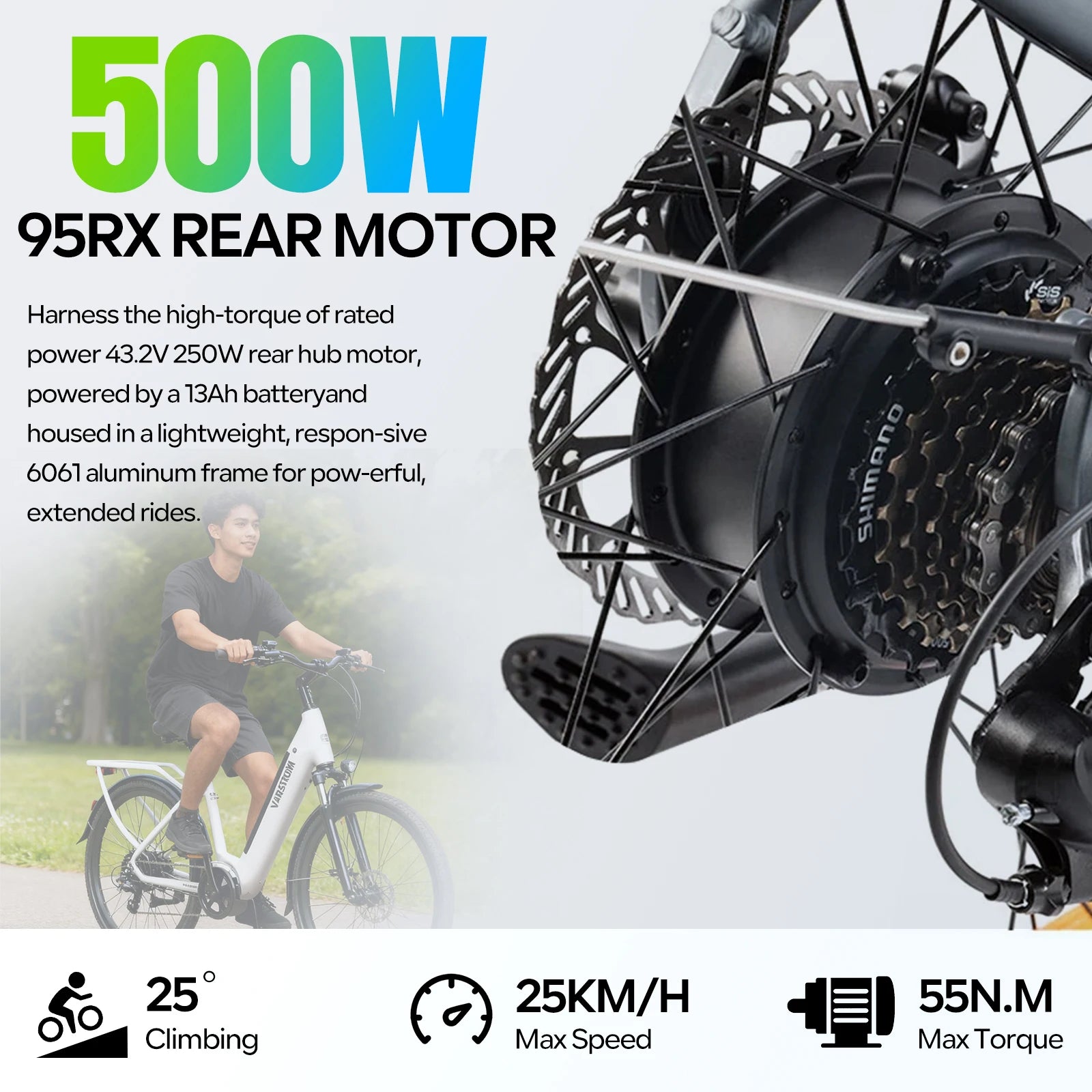 Vélo Électrique Urbain 28" – Moteur 250W