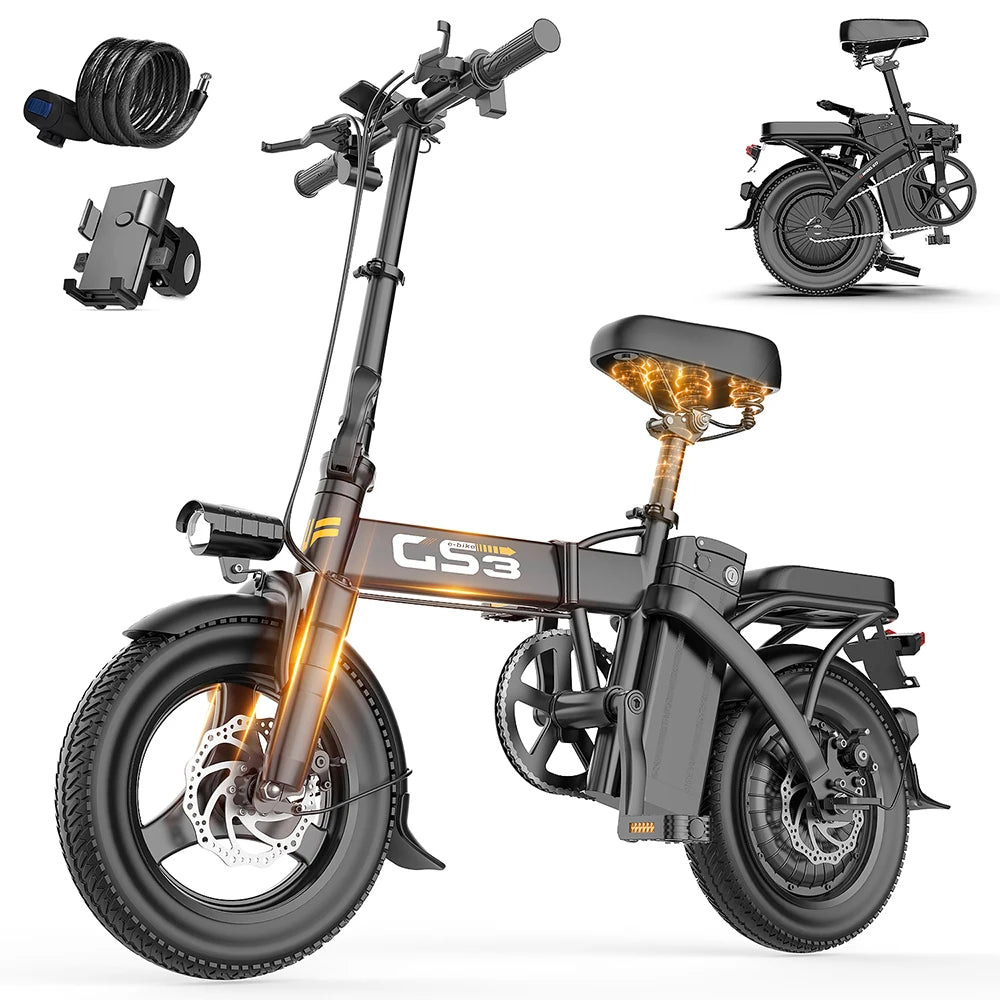 Vélo Électrique Pliant Toofly GS3  250W ou 600W