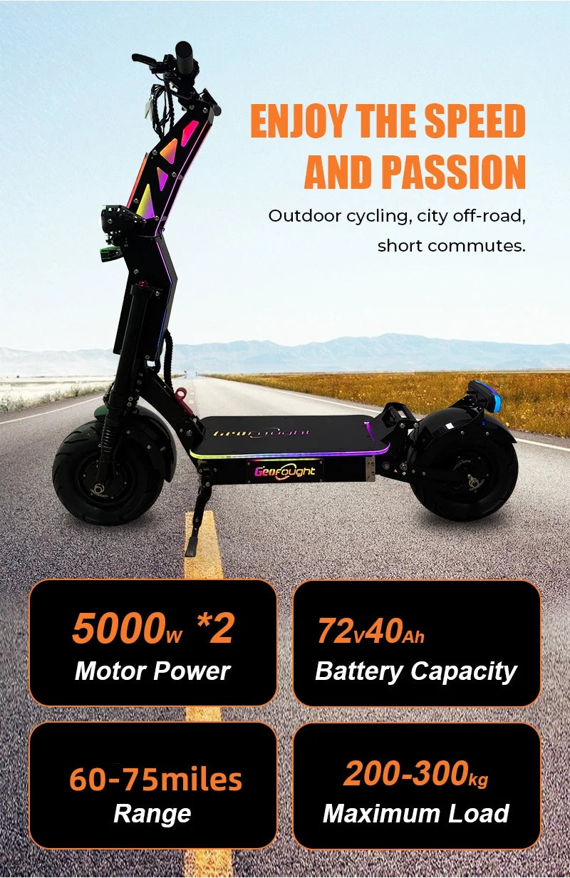 Trottinette Électrique G14 72V 10000W/15000W