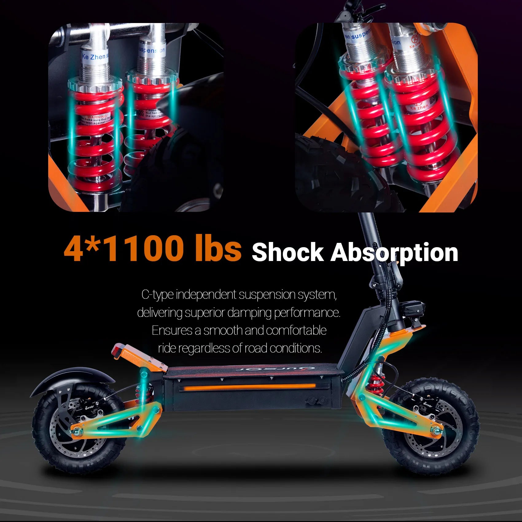 Trottinette électrique TOURSOR X5 5000W-6000W