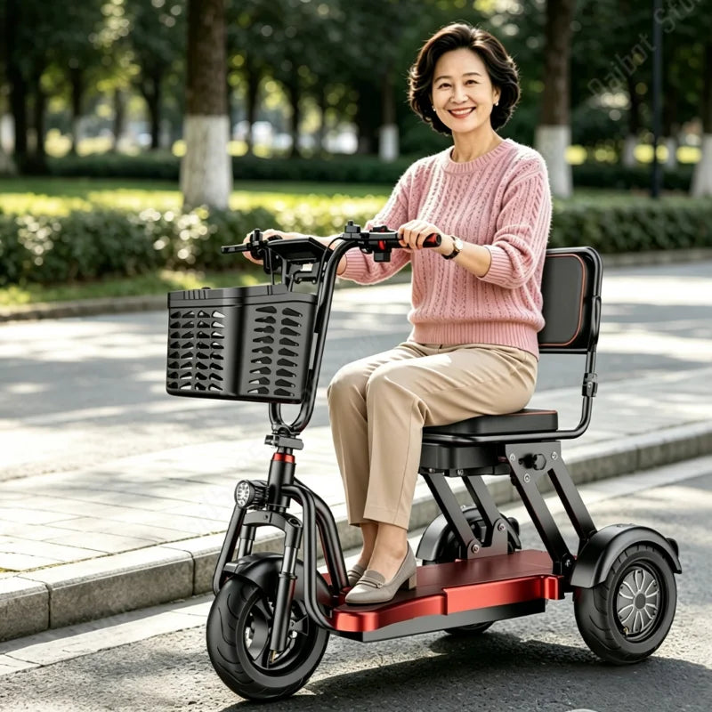 Scooter électrique pliant 3 roues avec siège Daibot | 500W ou 1000W | 48V 20Ah