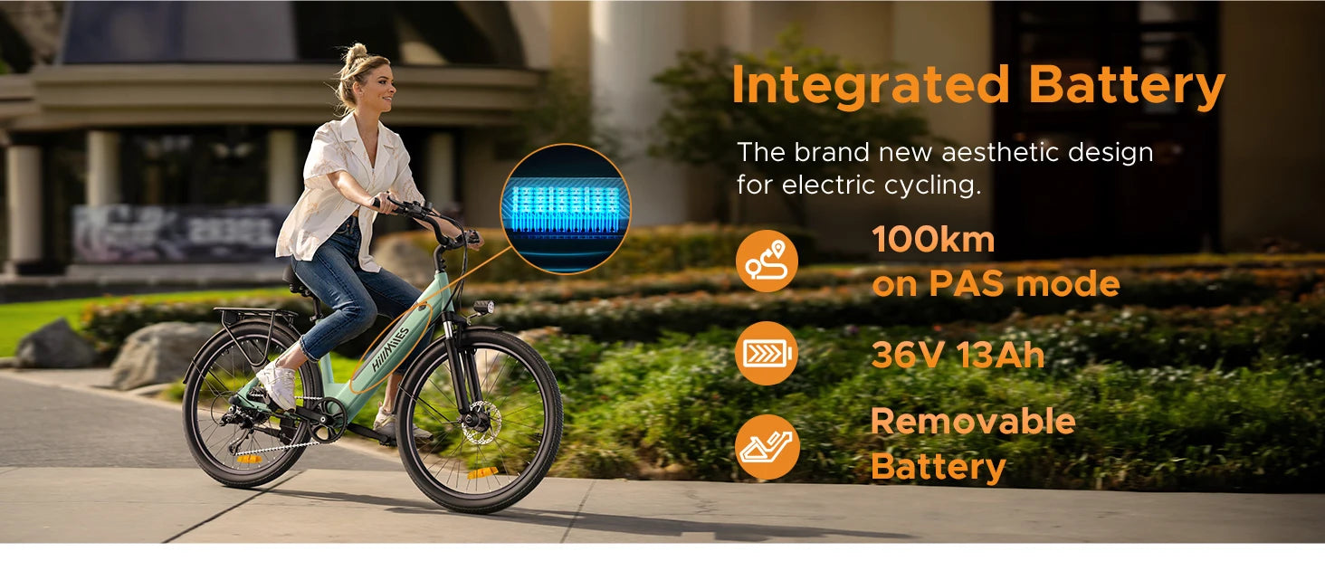 Vélo Électrique Urbain MileCity 1 – 250W