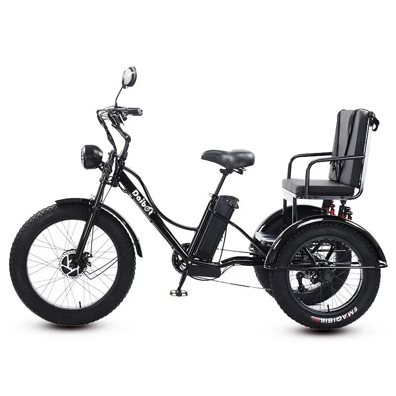 Tricycle Électrique Daibot Tout-Terrain 750W 48V