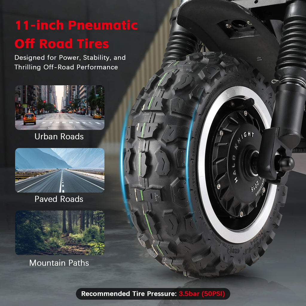 Trottinette Électrique Tout-Terrain Halo Knight T107Pro  6000W